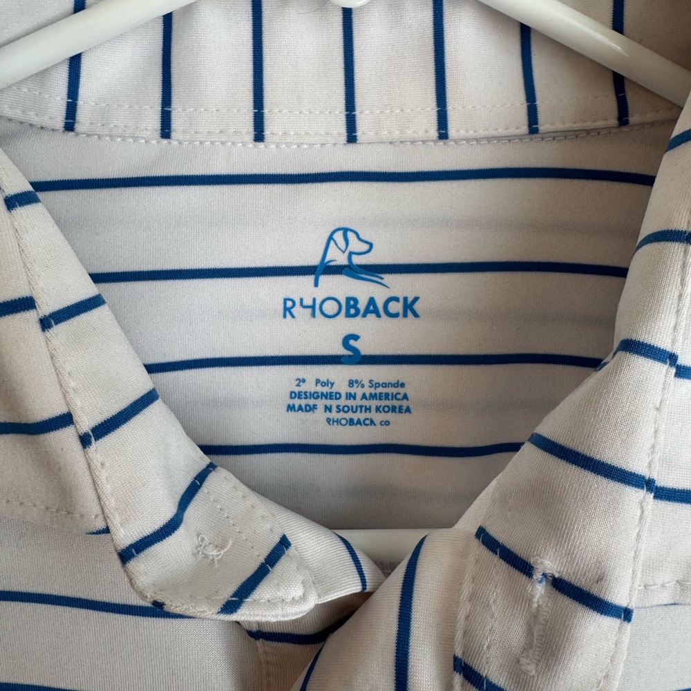 Rhoback Performance Golf Polo - Size Small - Picture 2 of 5